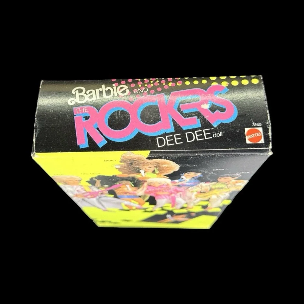 Mattel Barbie and the Rockers Dee Dee 1986 Dancing Action NRFB